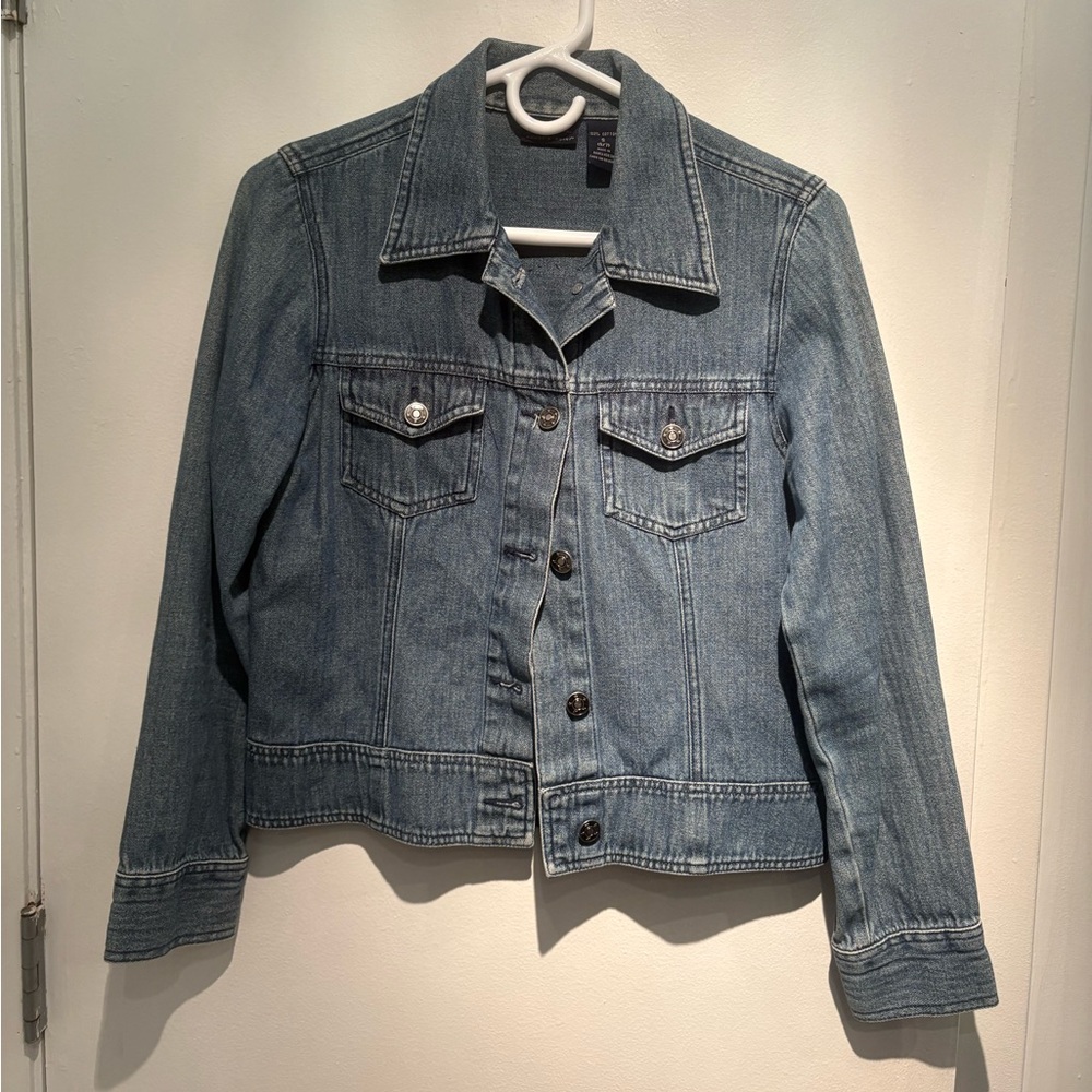 Upcycled Denim Jacket University of Minnesota Golden Gophers Custom Gameday